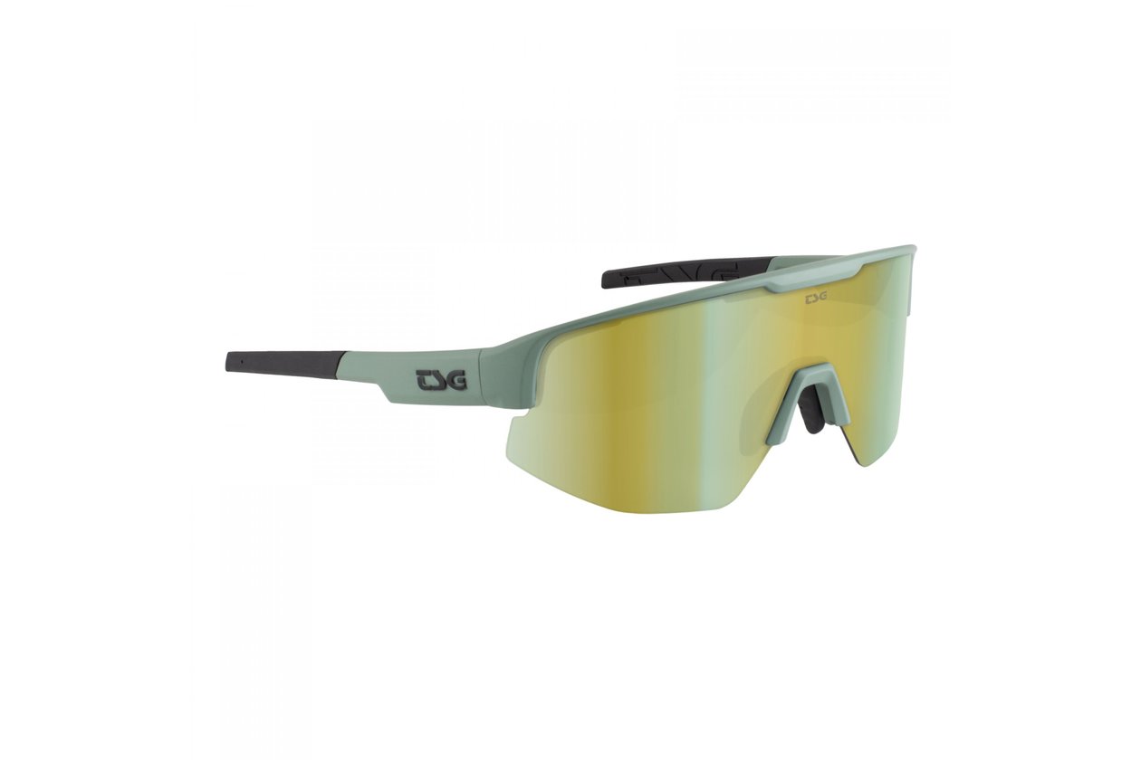 TSG Loam Sunglasses green-grey/gold chrome