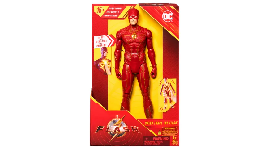 Spin Master - DC Comics - The Flash Speed Force Action-Figur, 30 cm, mit Licht- und Geräuscheffekten bunt