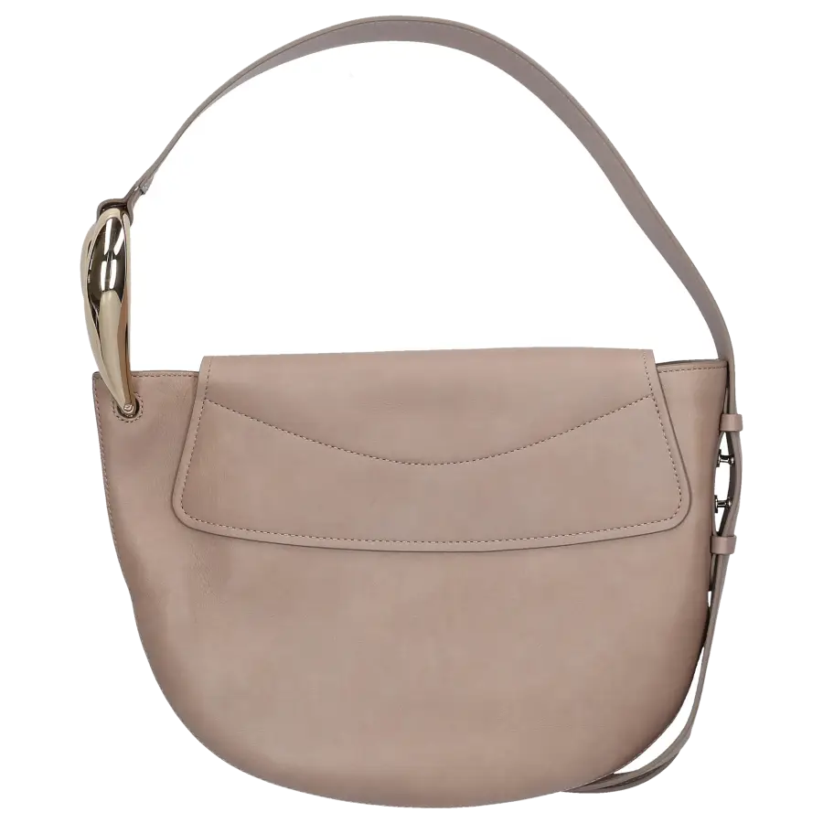 Chloé - Handtasche KISS HOBO Kalbsleder - beige