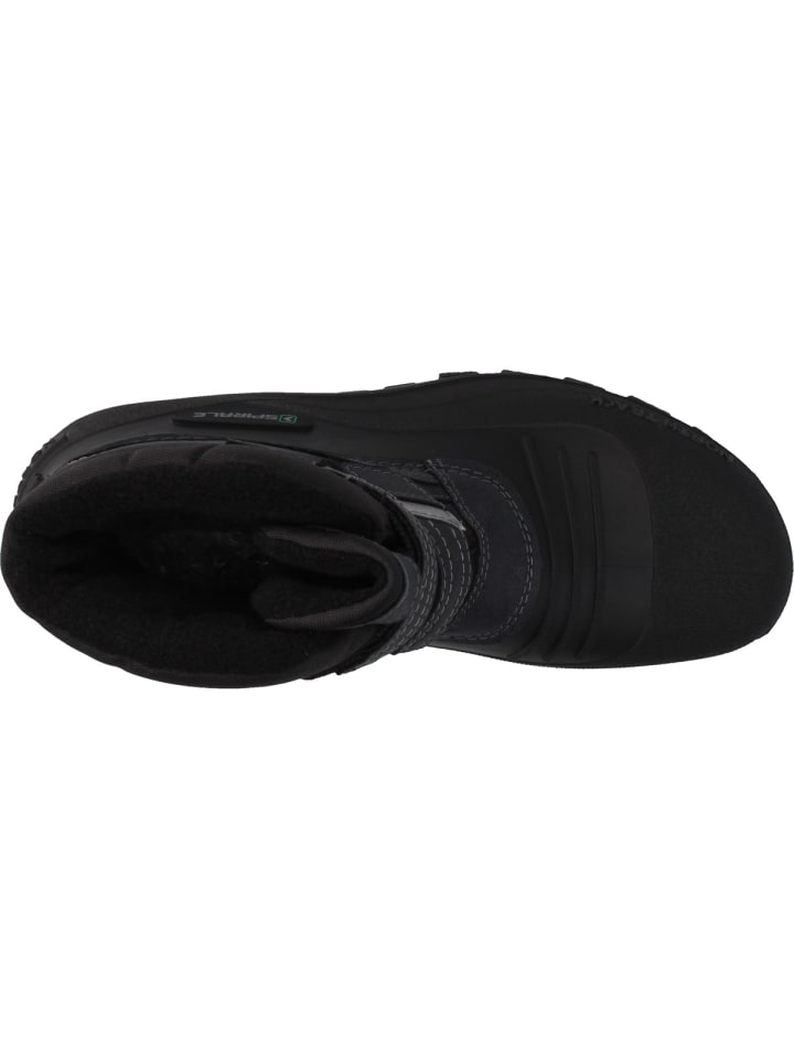 Spirale Winterstiefel Tove Klettstiefel in schwarz günstig kaufen