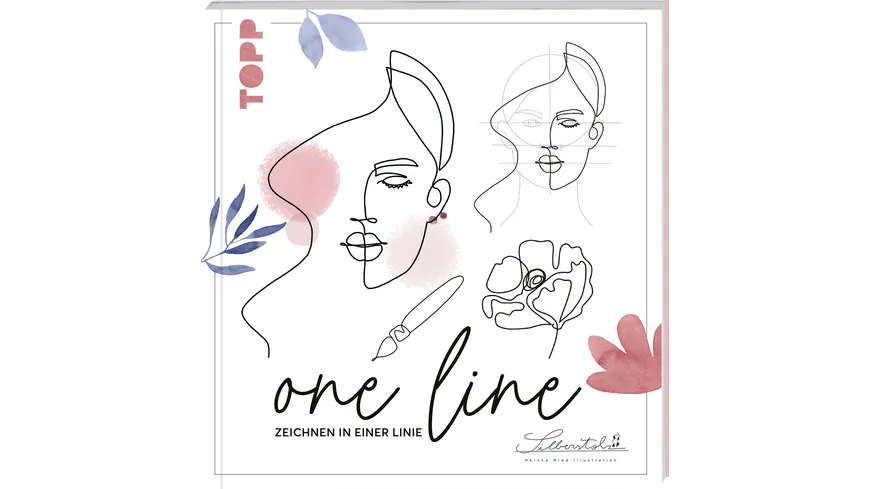 One Line - Zeichnen in einer Linie mit Silberstolz