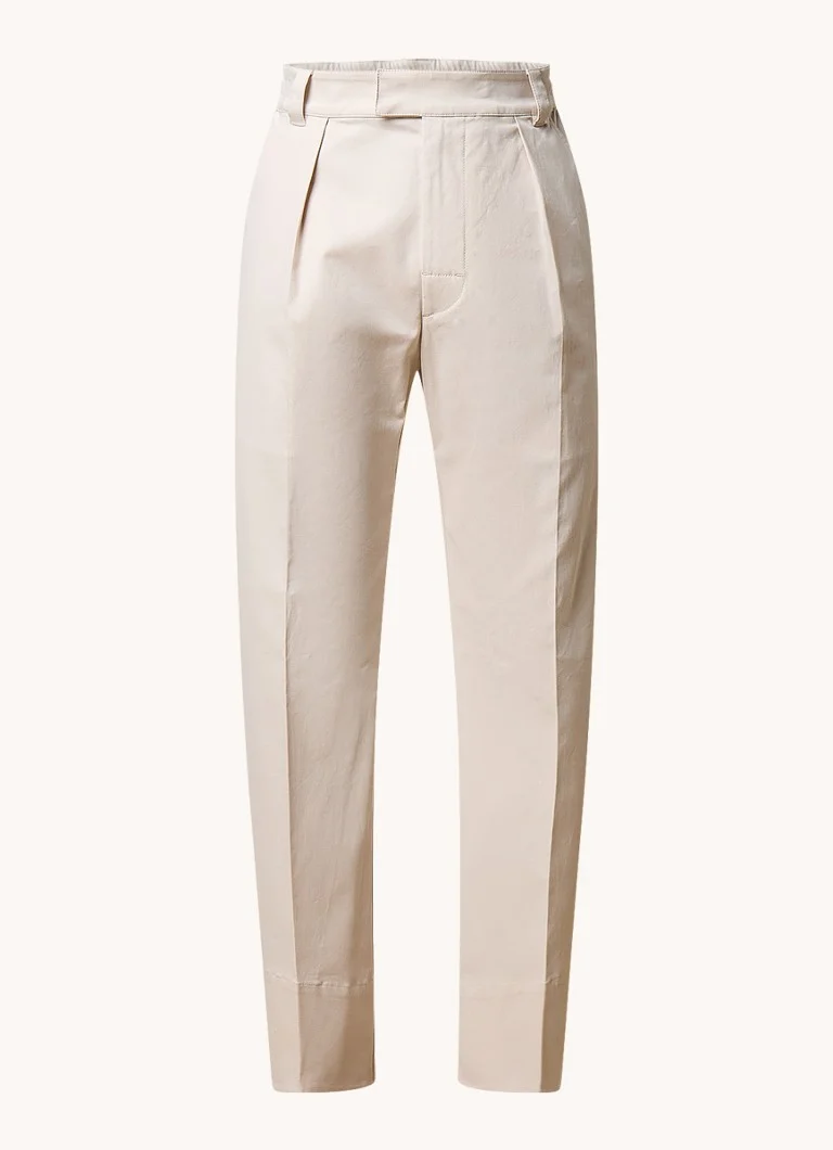 Pantaloni Moncler cu croială dreaptă și buzunare laterale