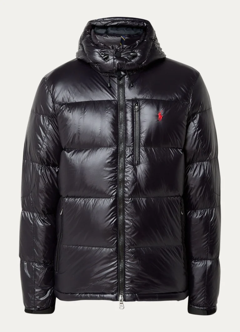 Jachetă Ralph Lauren cu puf și glugă detașabilă
