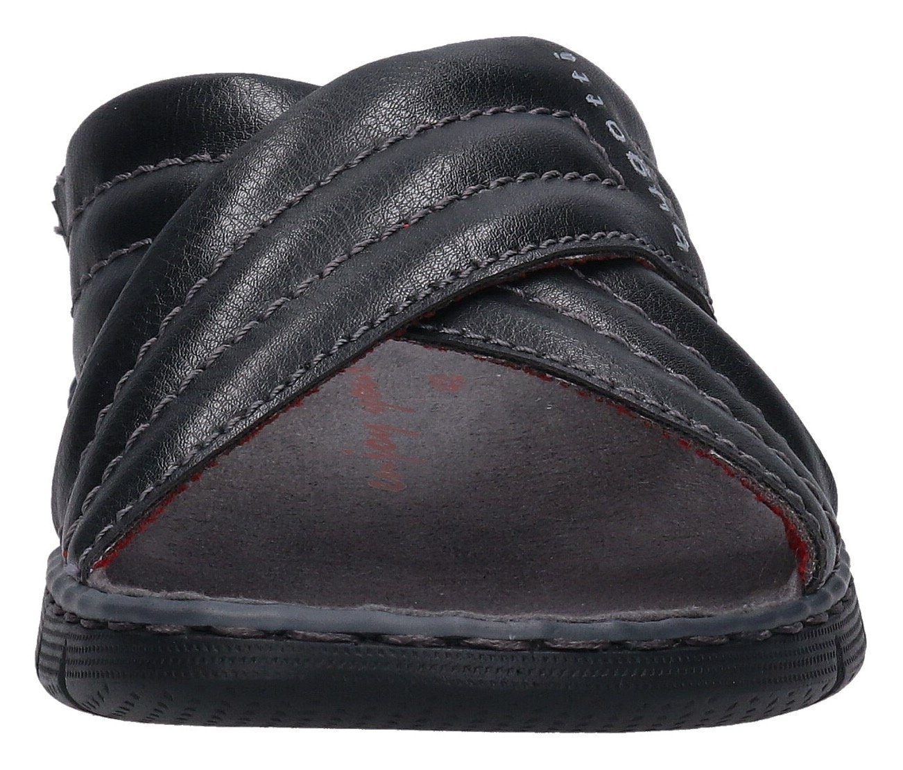 bugatti Pantolette mit Logoschriftzug, Weite G