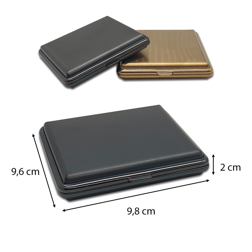 Coumo Aufbewahrungsbox Zigarettenetui Premium, Design, für 20 Zigaretten, Zigarettenbox