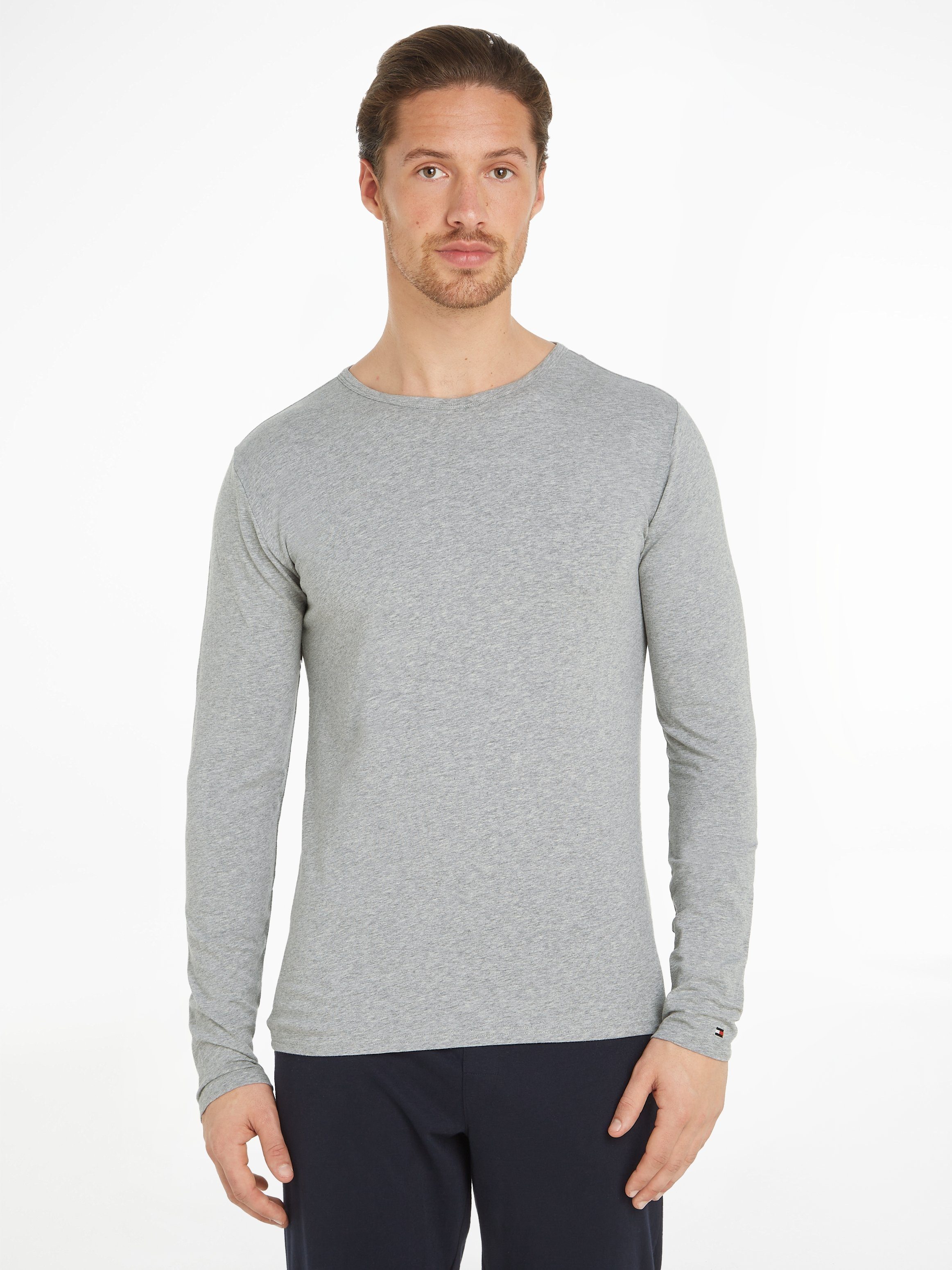 Tommy Hilfiger Underwear T-Shirt 3P LS Tee (Packung, 3er-Pack) mit Markenlabel