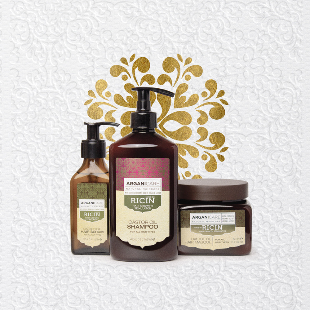 Arganicare Coffret Trio Accélérateur de croissance Shampooing + Masque + Sérum