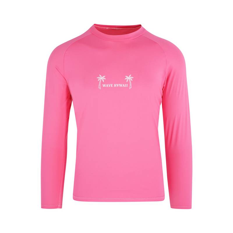 WAVE HAWAII Longsleeve Rash Guard Longsleeve Surf Shirt