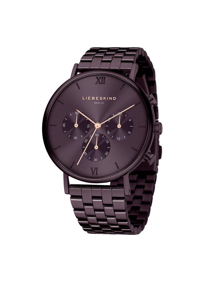 LIEBESKIND BERLIN Armbanduhr in lila günstig kaufen onesize