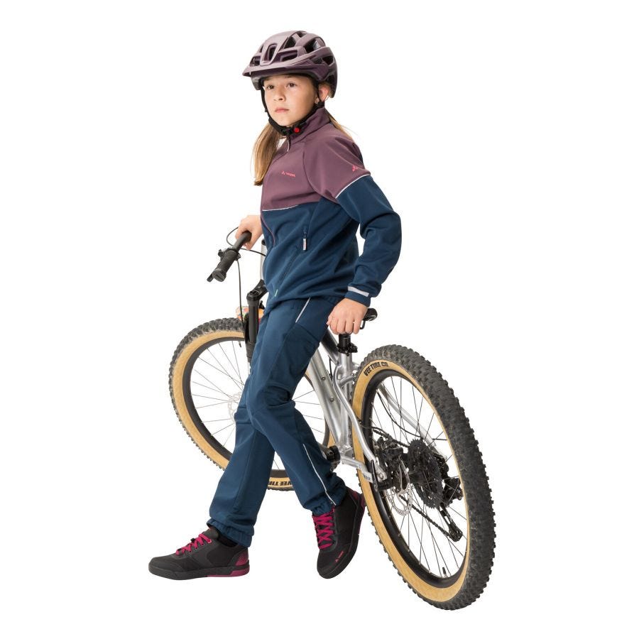 Wintry Softshell Fahrrad Hose Kinder