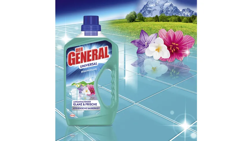 Der General Universalreiniger Bergfrühling 750 ml