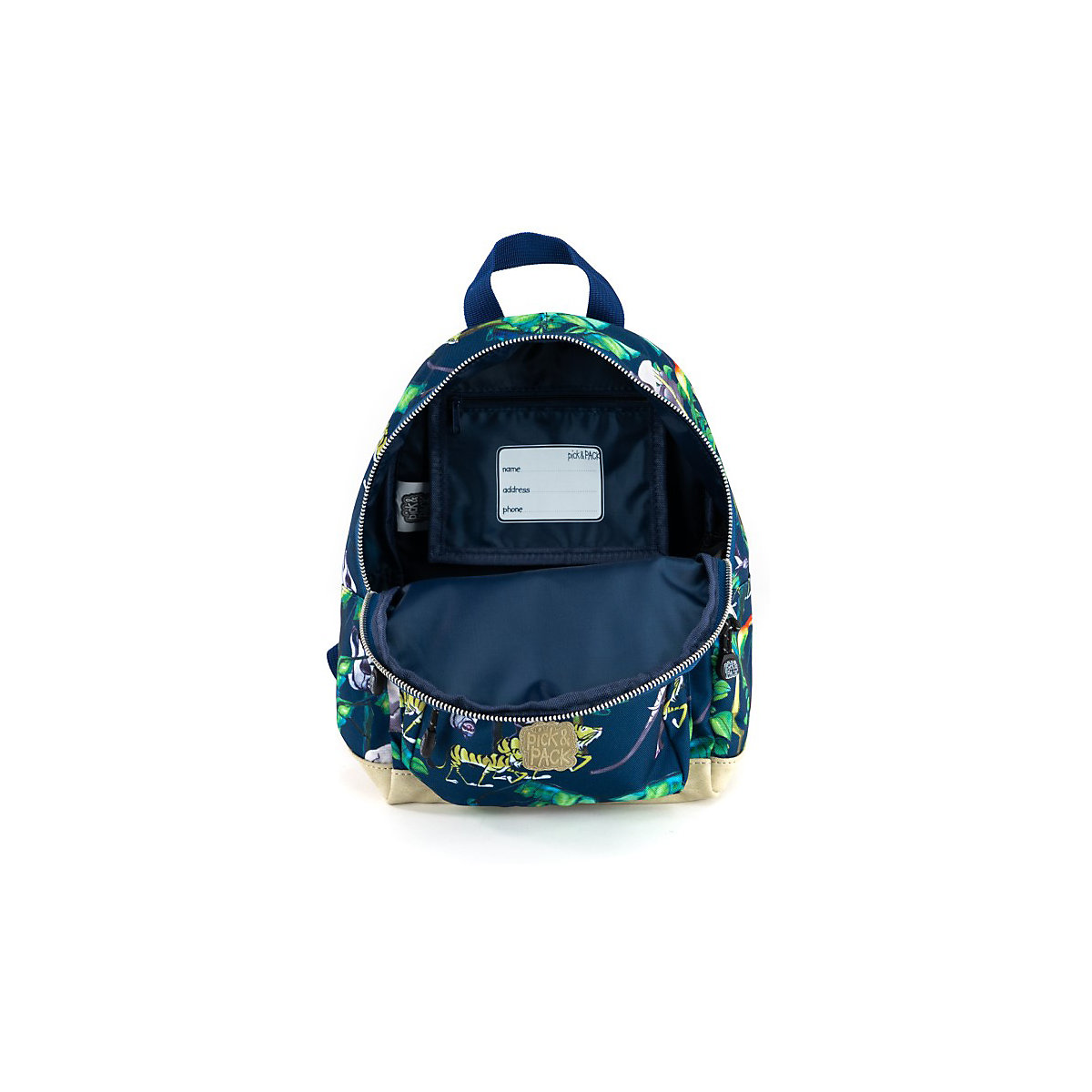 Kinderrucksack S Happy Jungle Navy