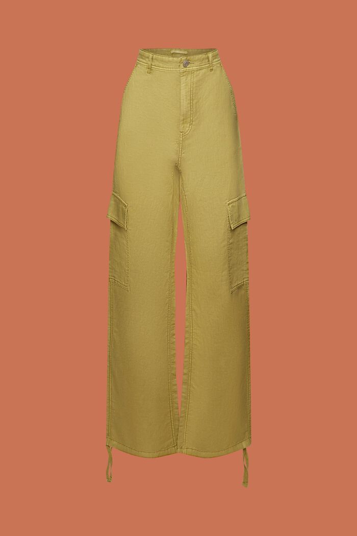Pants woven