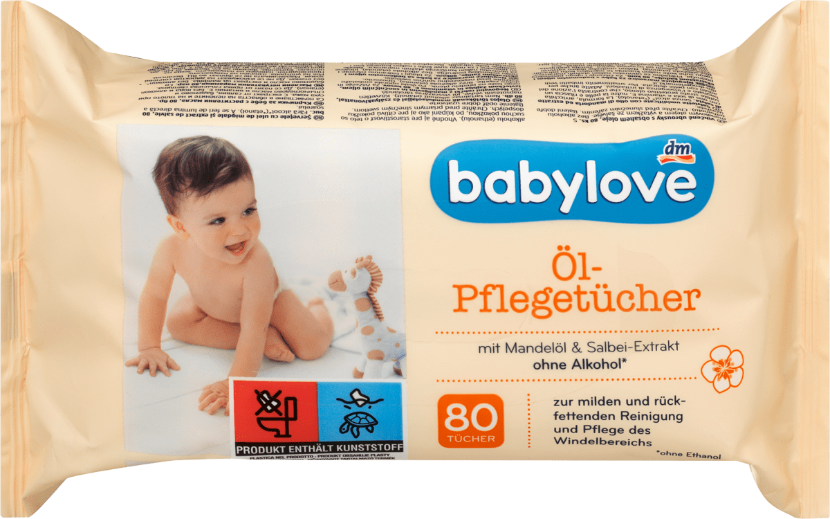 Ölpflegetücher, 80 St