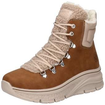 Rieker Schnür Boots in braun