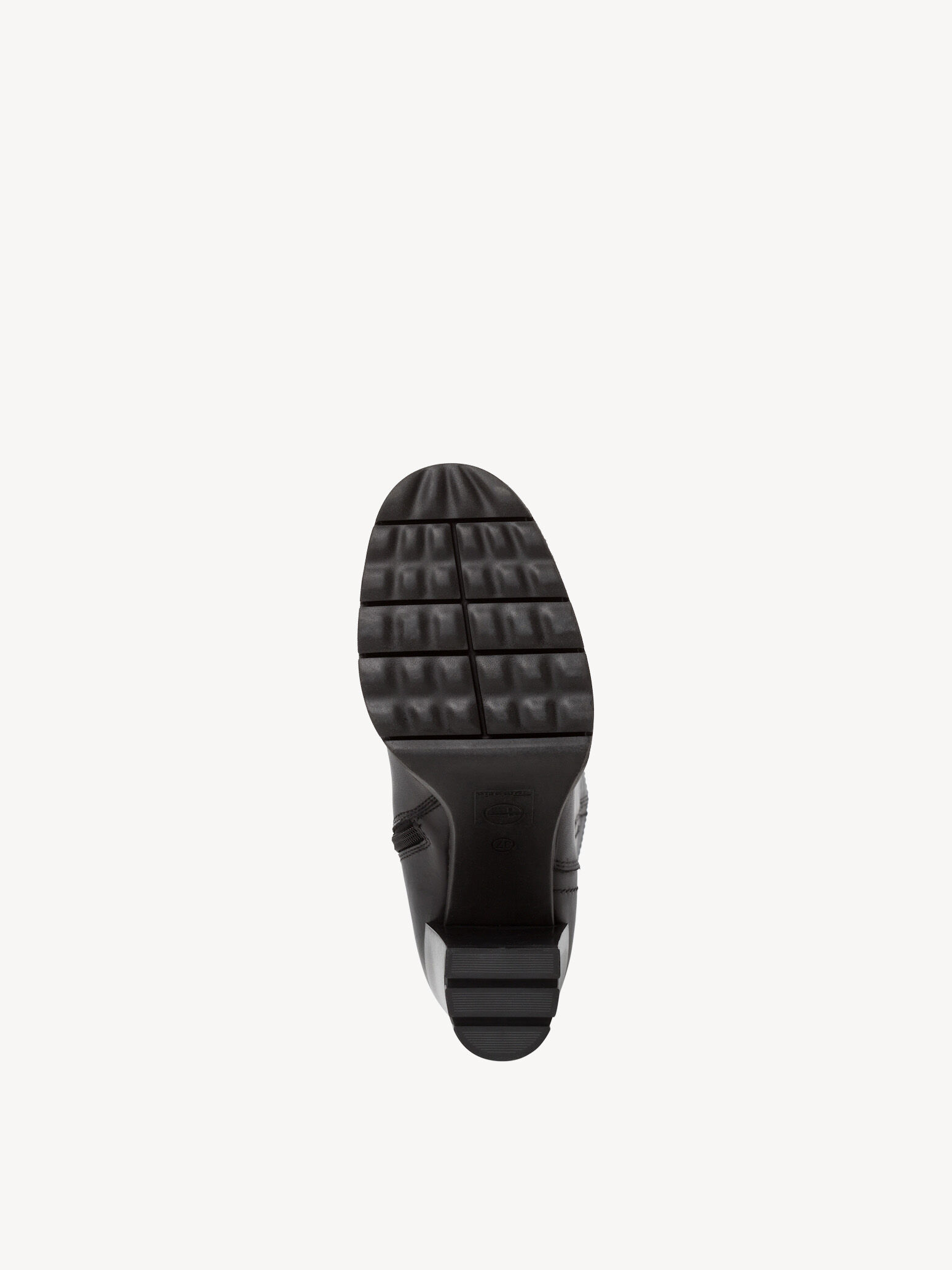 Bottes en cuir - noir