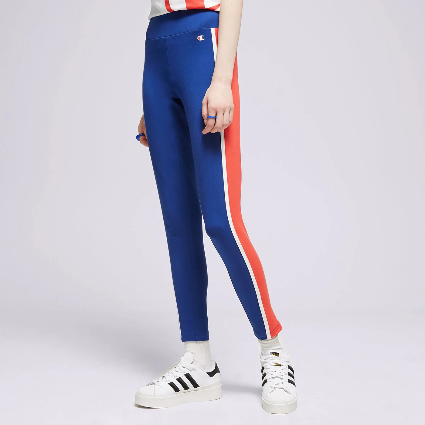 CHAMPION CROP LEGGINGS Dunkelblau