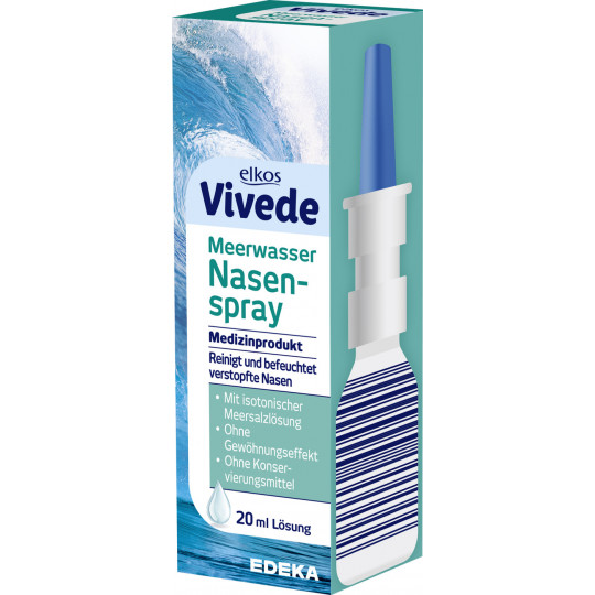 elkos Vevide Meerwasser Nasenspray 20ML