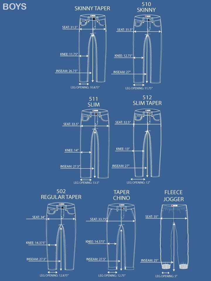 Levi's Kids Jeans - Skinny fit - in Blau günstig kaufen