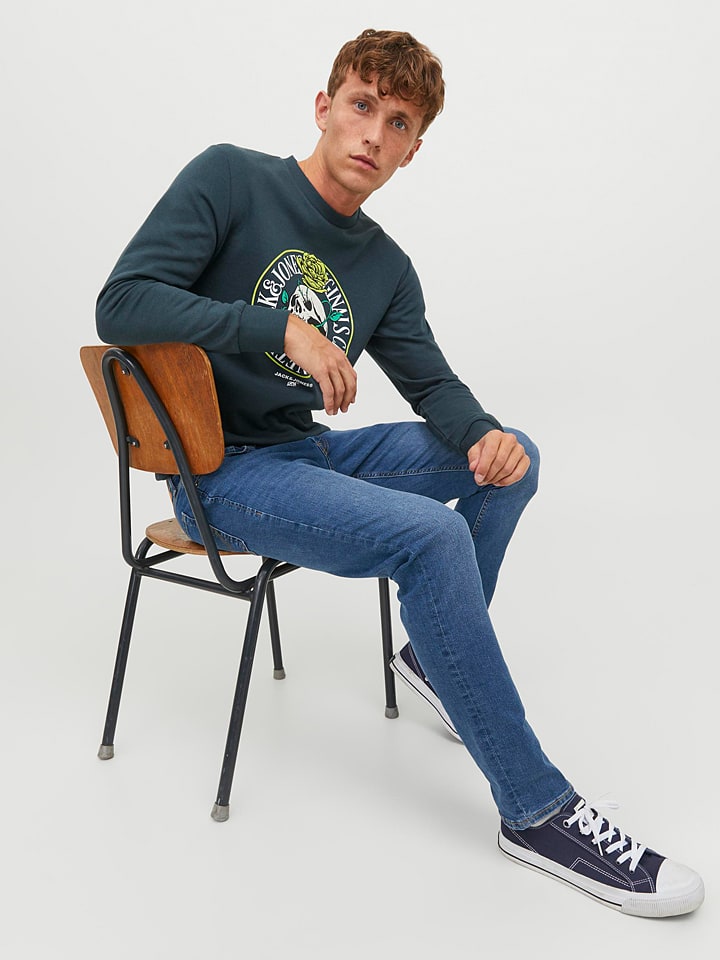 Jack & Jones Jeans - Slim fit - in Blau günstig kaufen
