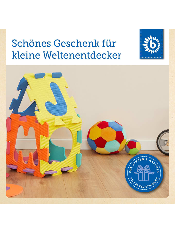 Bieco Spielwaren Softball Baby Rassel - ab 6 Monate in Mehrfarbig günstig kaufen onesize