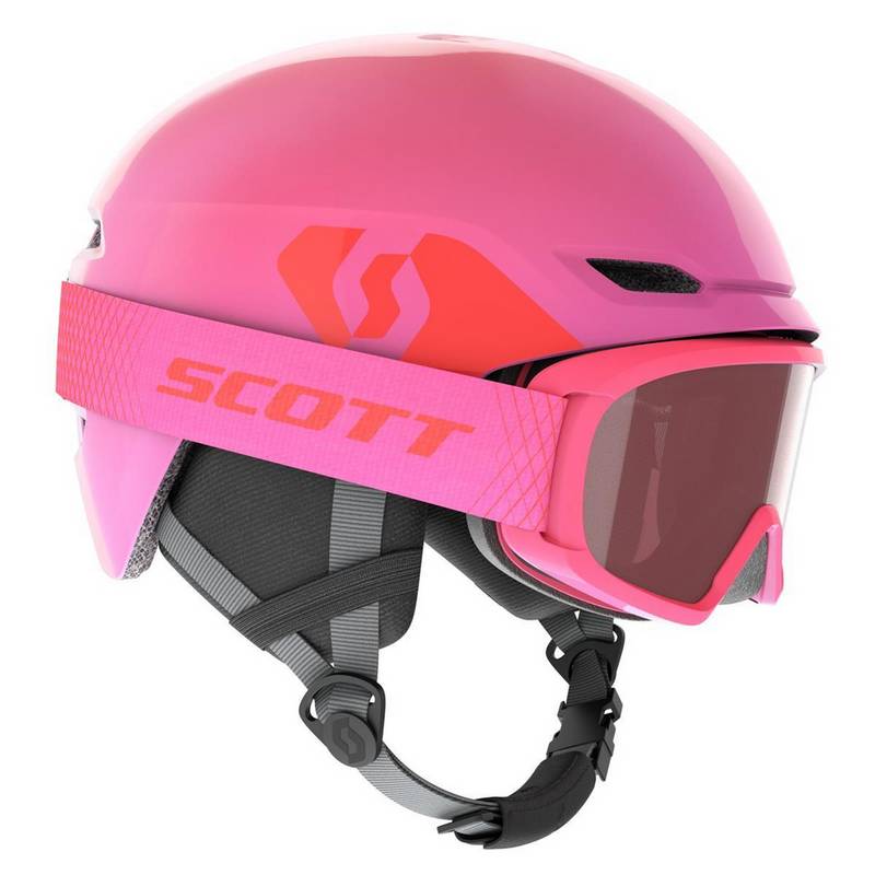 SCOTT Keeper 2+Skibrille Kinder Witty Helm Kinder