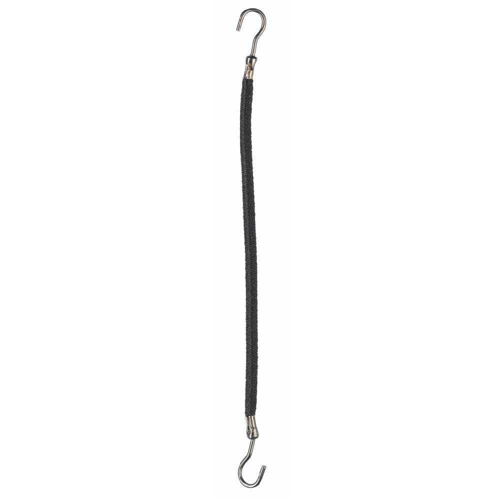 Comair Haarbinder Glatt Schwarz 10cm, 12 Stück
