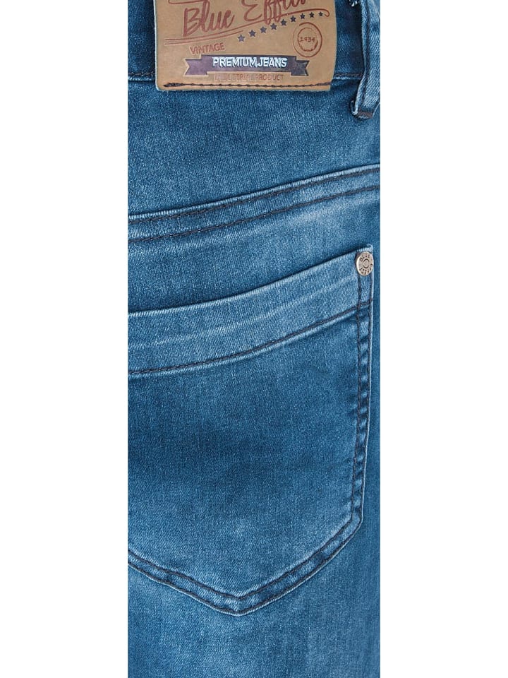 Blue Effect Jeans Hose Skinny slim fit in blue denim günstig kaufen