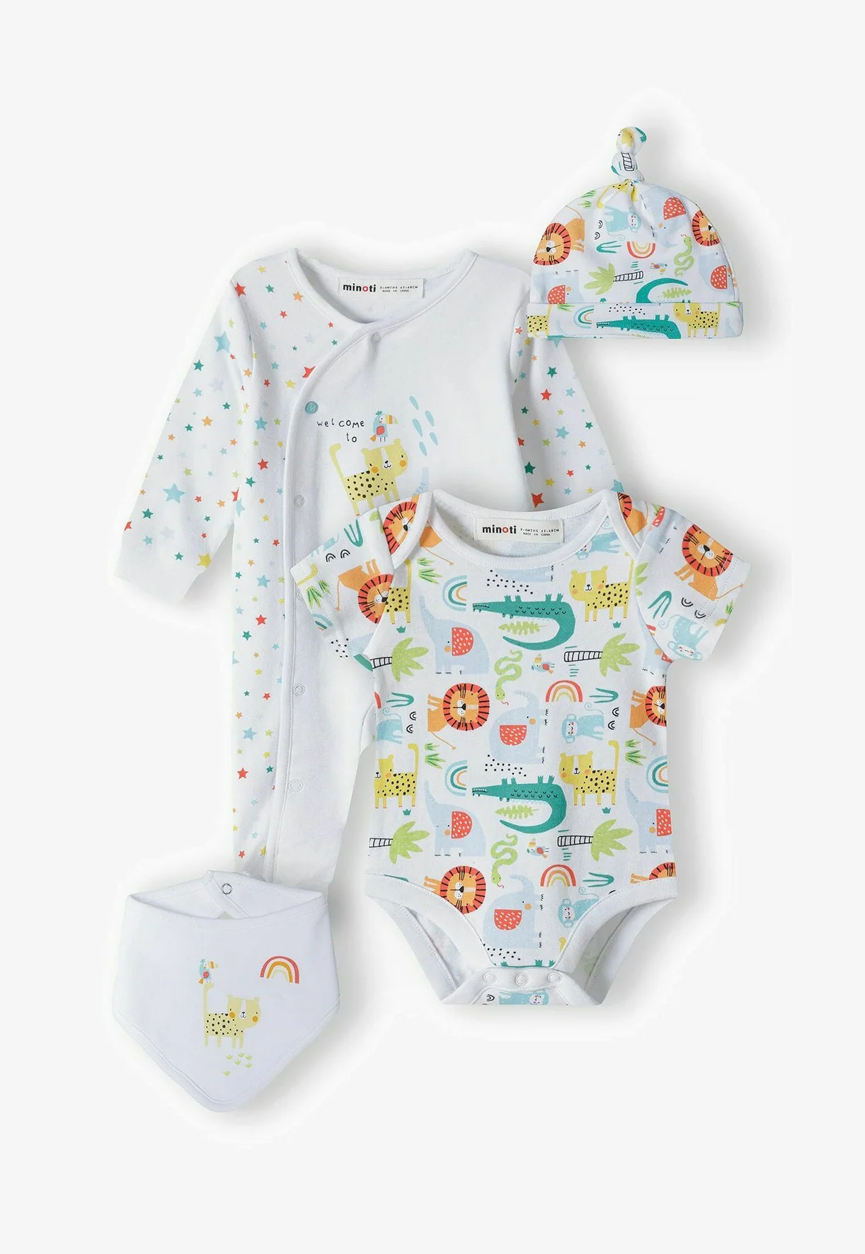 Conjunto de 4 piezas MINOTI - Mono