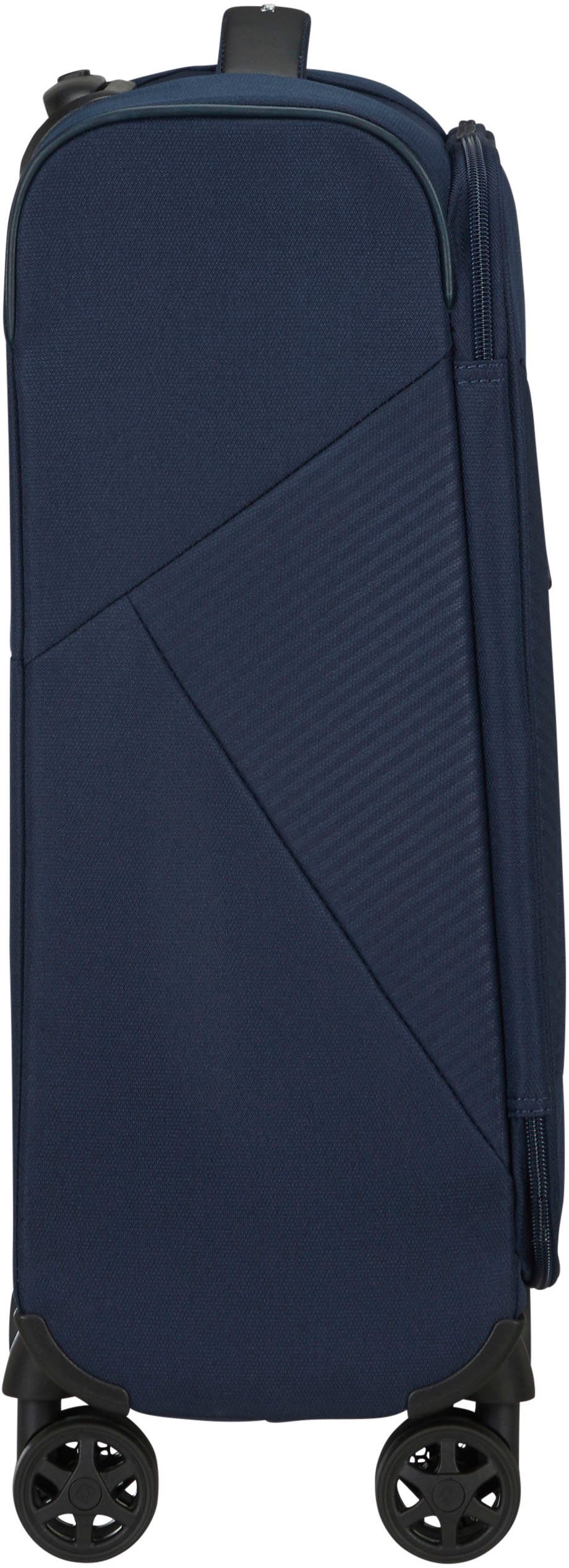 Samsonite Weichgepäck-Trolley Litebeam, midnight blue, 55 cm, 4 Rollen