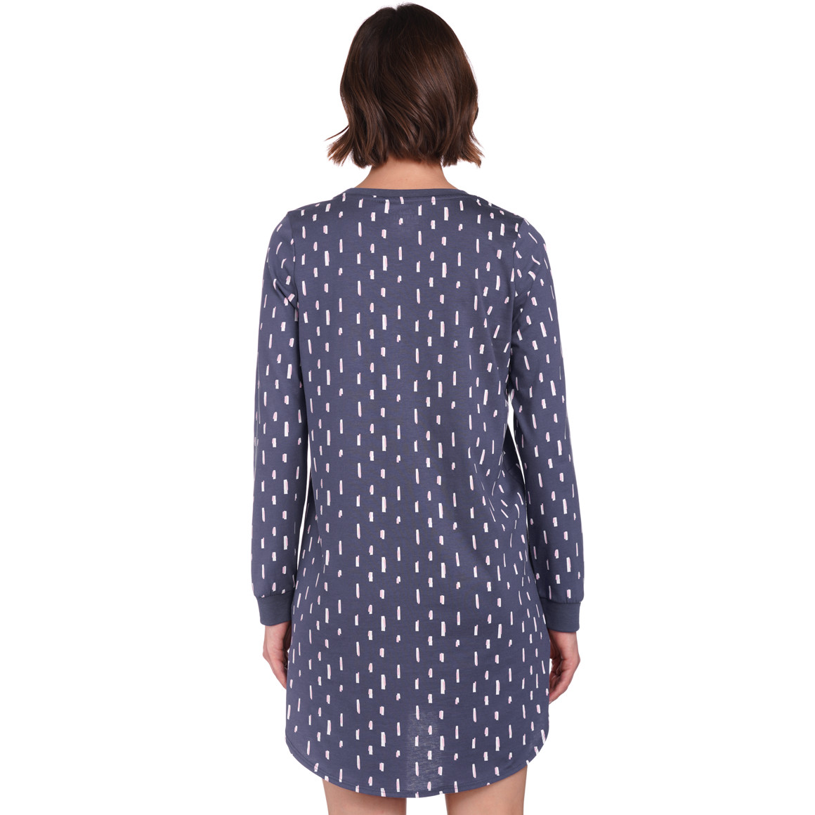 Damen Nachthemd mit Allover-Print