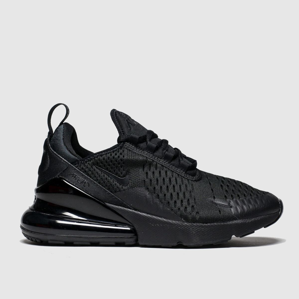 Nike svarta Air Max 270 ungdomsskor