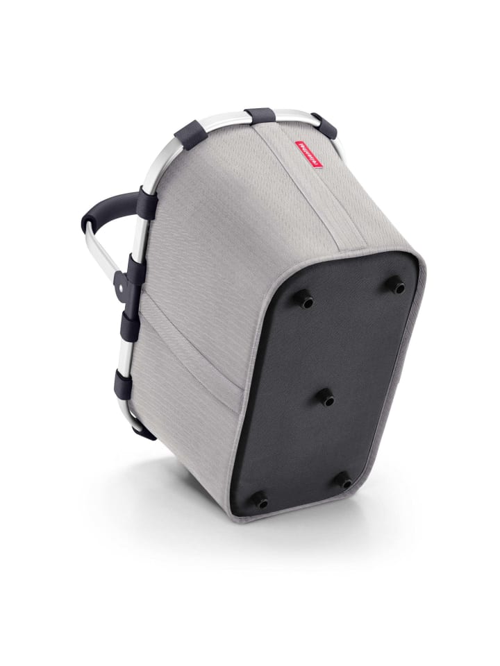 Reisenthel carrybag - Einkaufskorb (frame twist powder blue) in herringbone grey günstig kaufen onesize