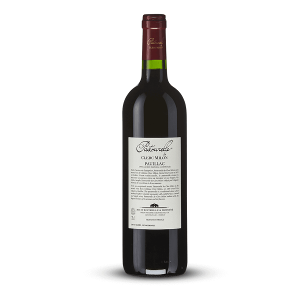 Pastourelle Clerc Milon Pauillac Rouge 2012