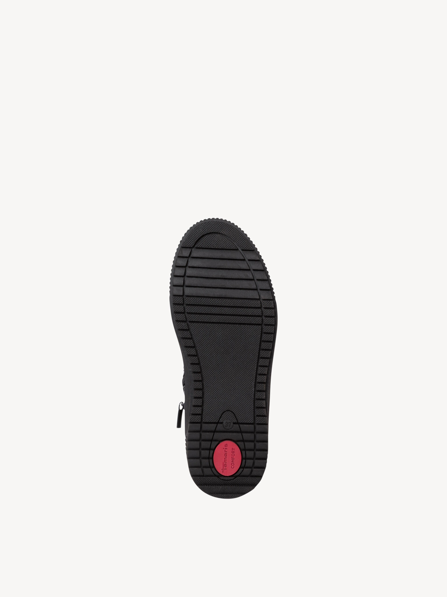 Bottine en cuir - noir