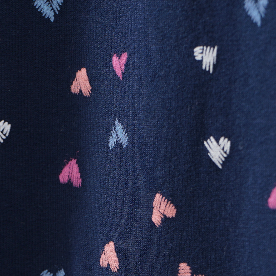 Mädchen Leggings mit Herz-Allover