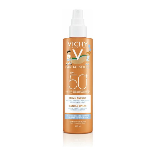 Vichy Capital Soleil Sanftes Spray für Kinder LSF 50+ 200 ml