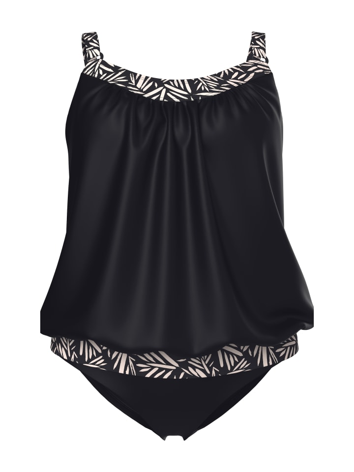 Ulla Popken Bikini in schwarz günstig kaufen 42-44