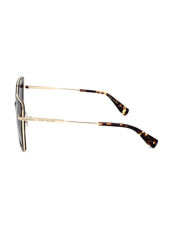 Marc Jacobs Damen-Sonnenbrille in Braun-Gold/ Dunkelblau günstig kaufen 54