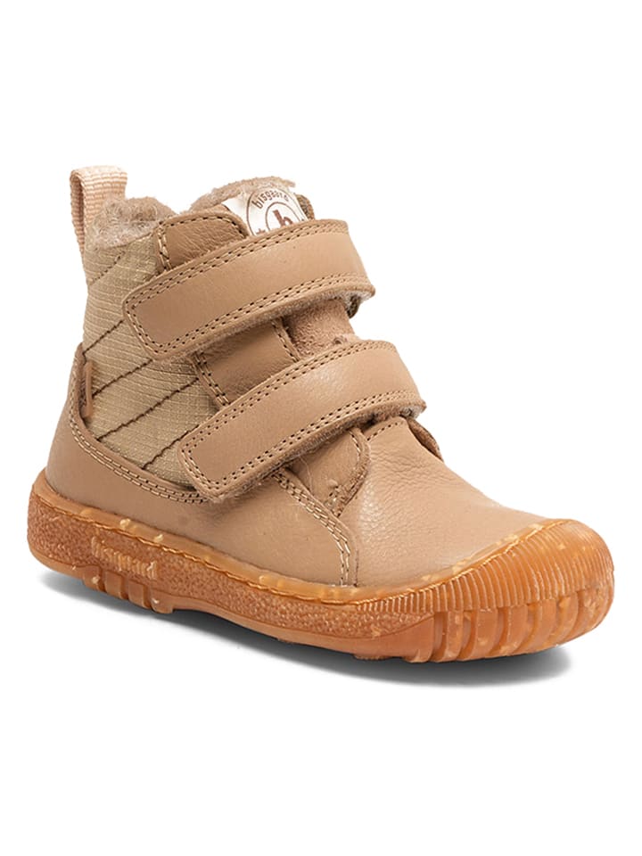 bisgaard Leder-Winterboots in Beige günstig kaufen