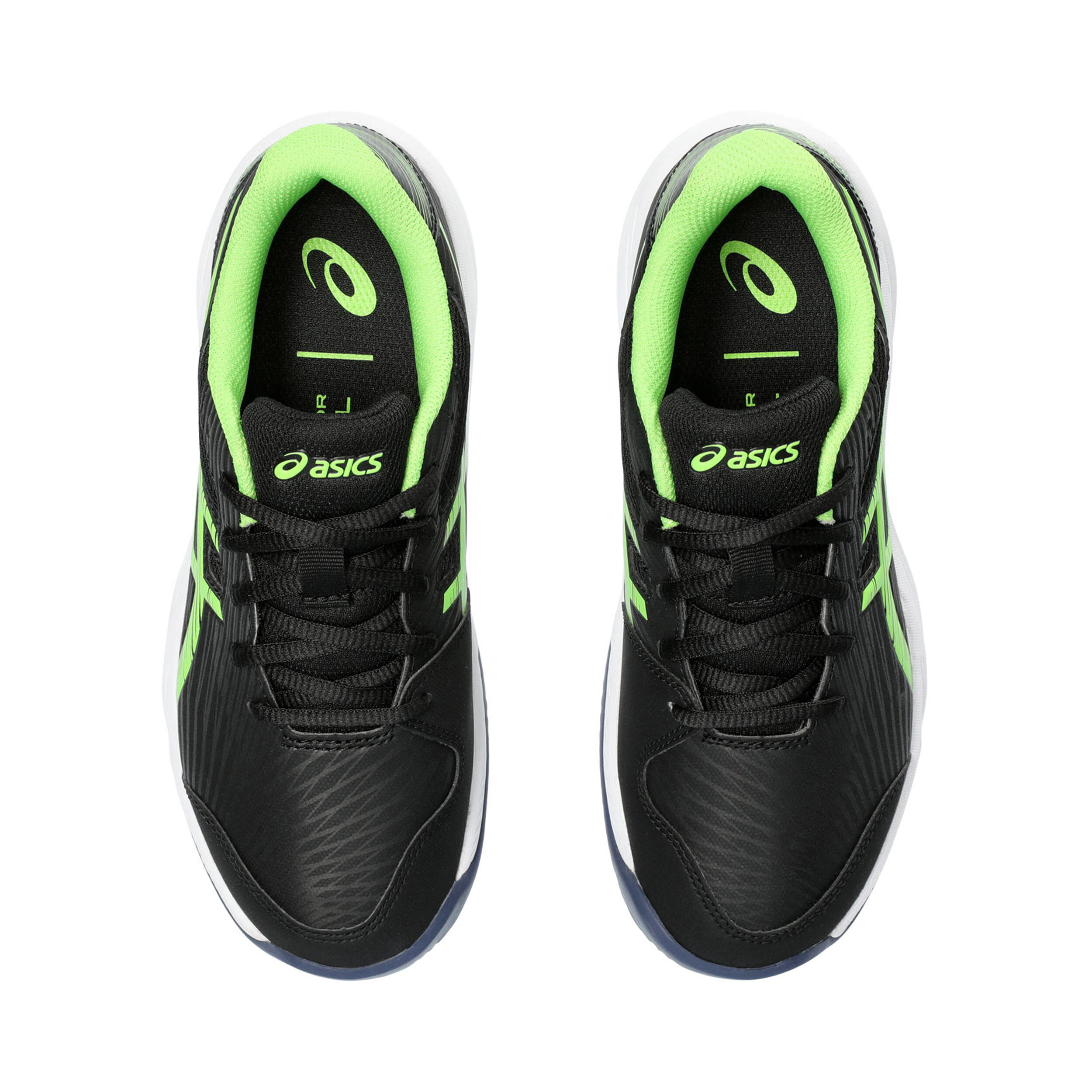 Gel-Game 9 Padelschuh Kinder - Schwarz, Neongrün