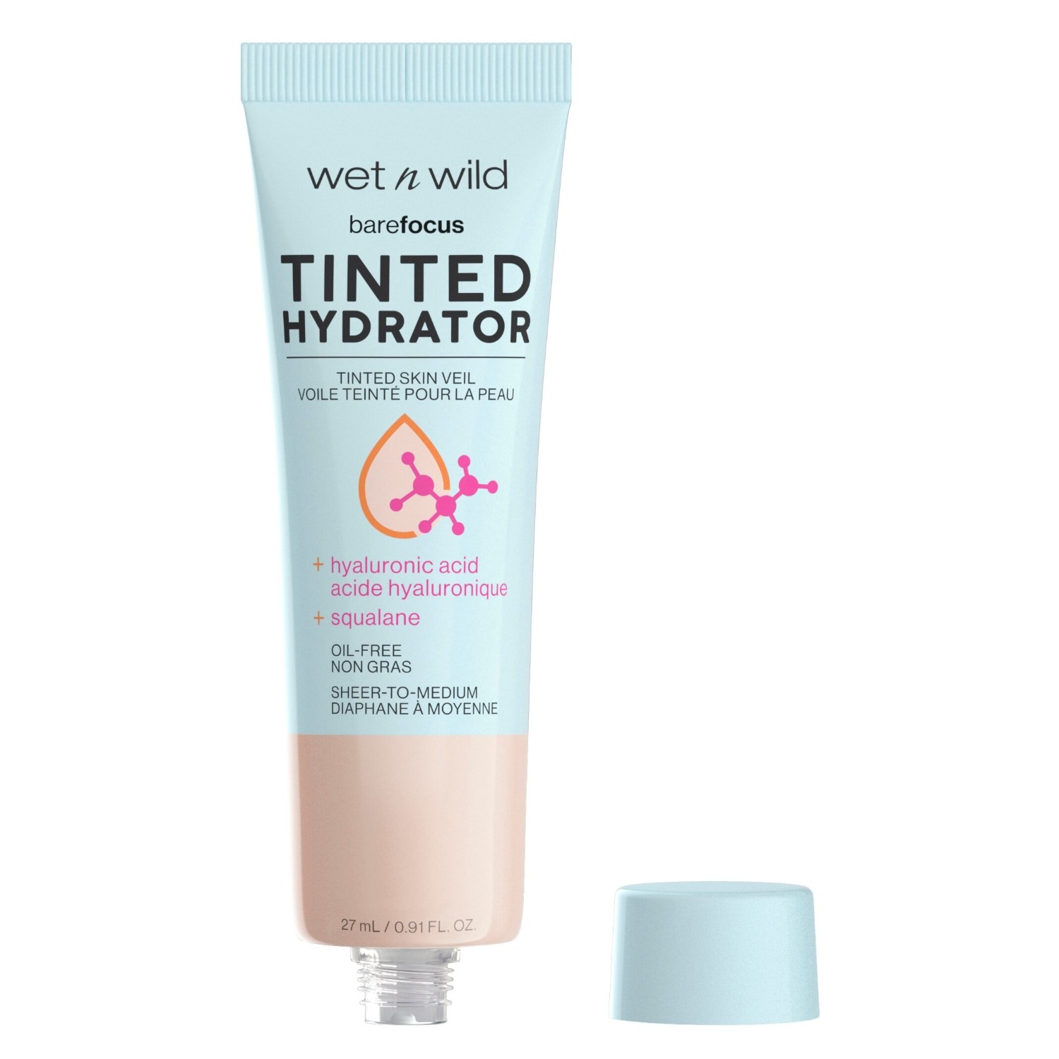 wet n wild BARE FOCUS TINTED HYDRATOR - Jasny