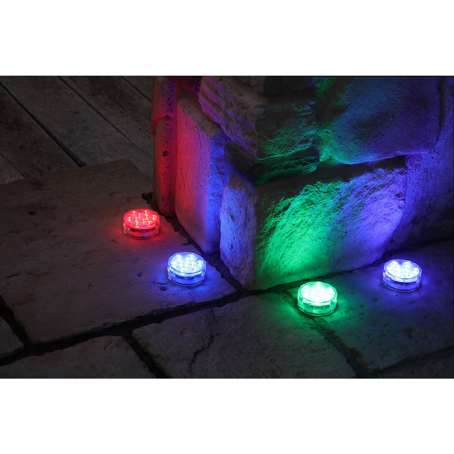 LED Maxi-Lichter mit Farbwechsel, 2 Stück