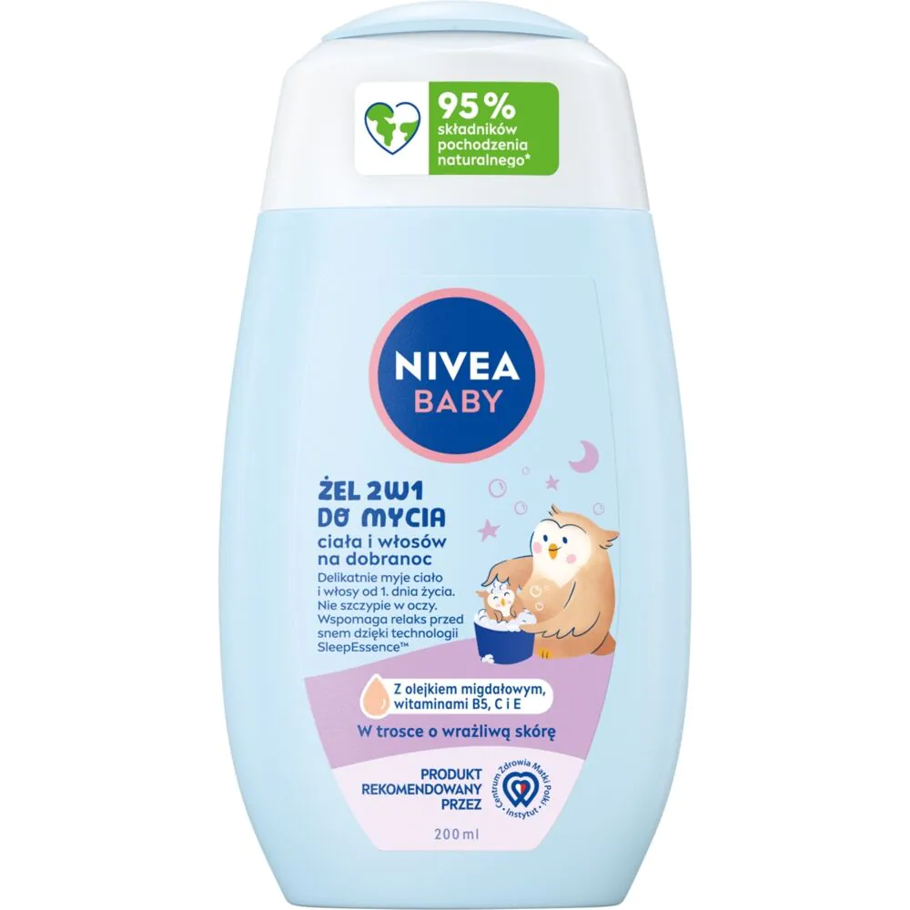 Nivea Baby umirujući šampon i gel za kupanje 2 u 1 200 ml