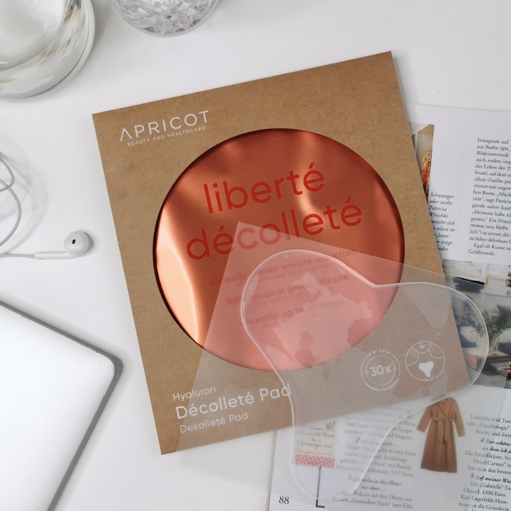 apricot Acide Hyaluronique Patch pour le décolleté 