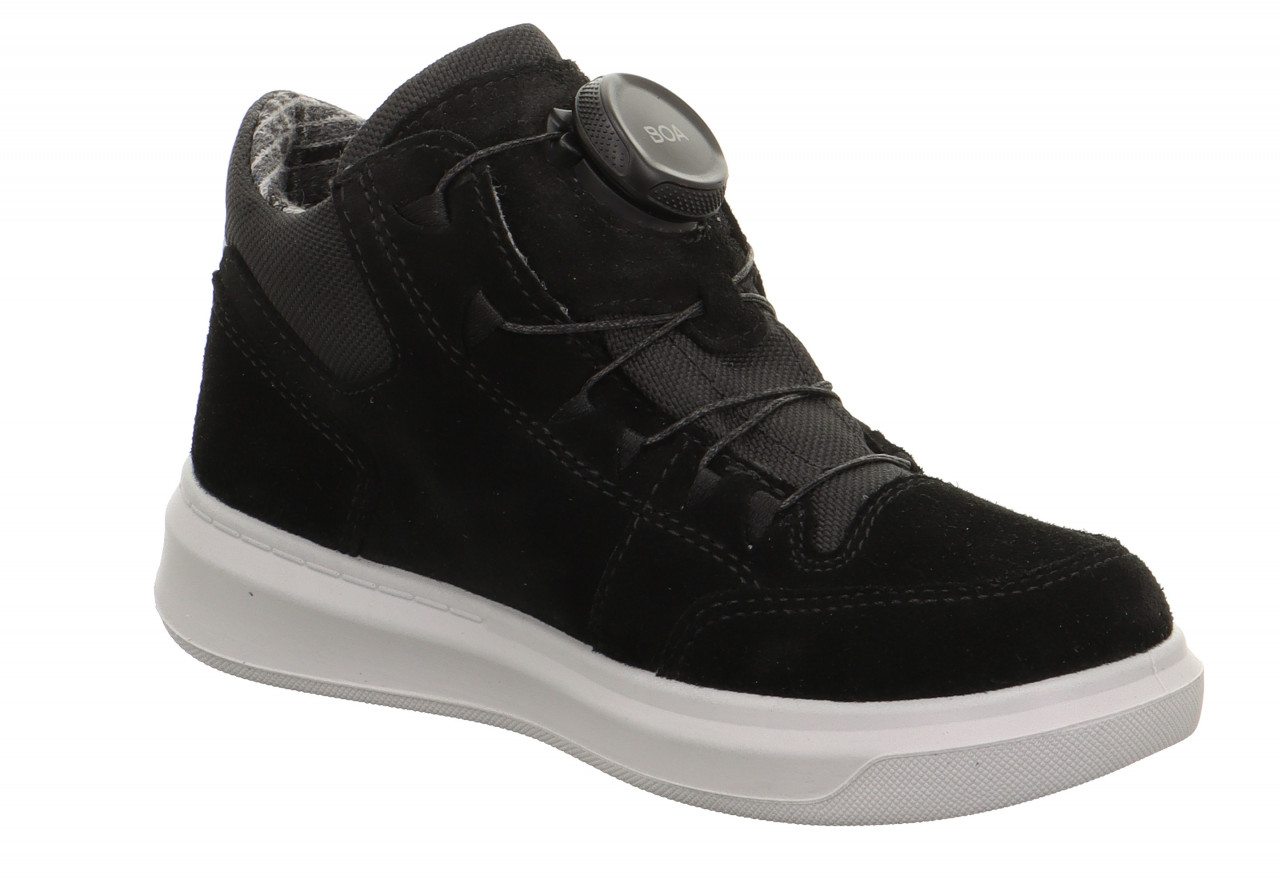 COSMO - Schwarz Sneaker high mit BOA® Drehverschluss