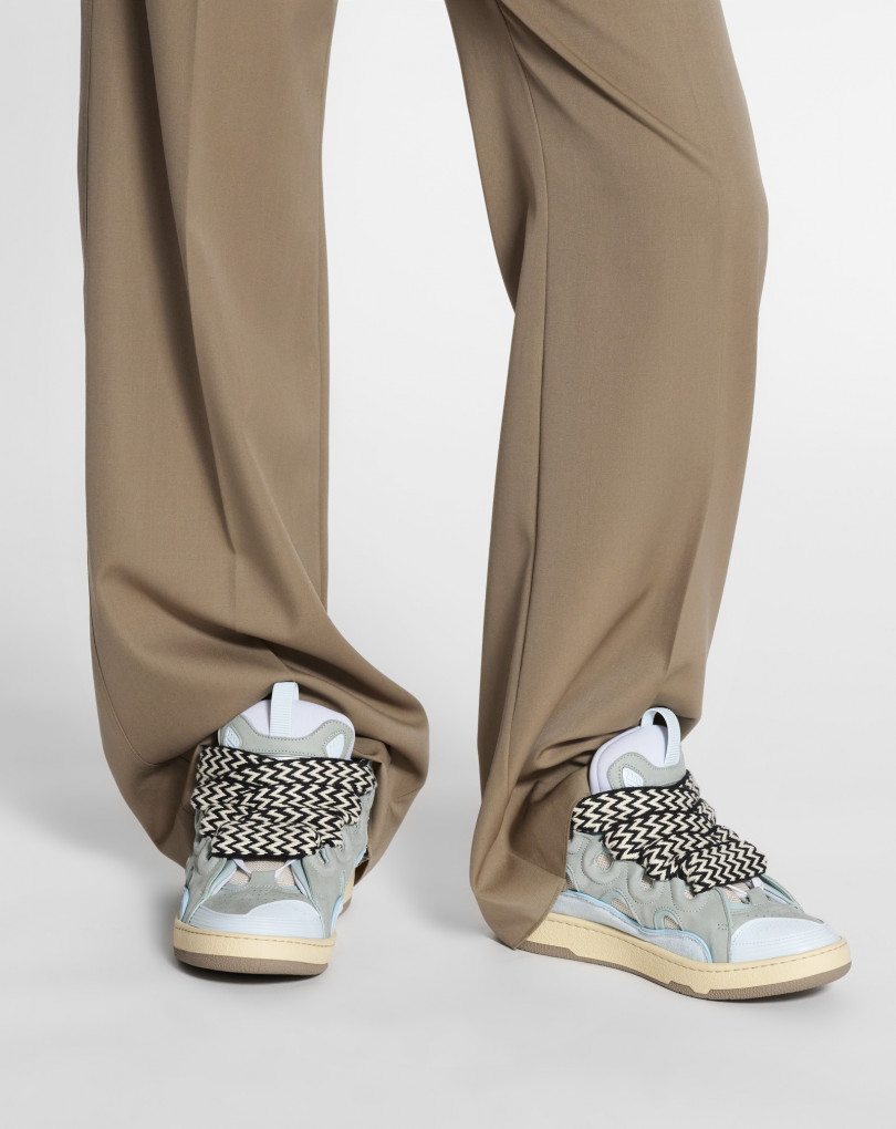 SNEAKERS CURB EN CUIR