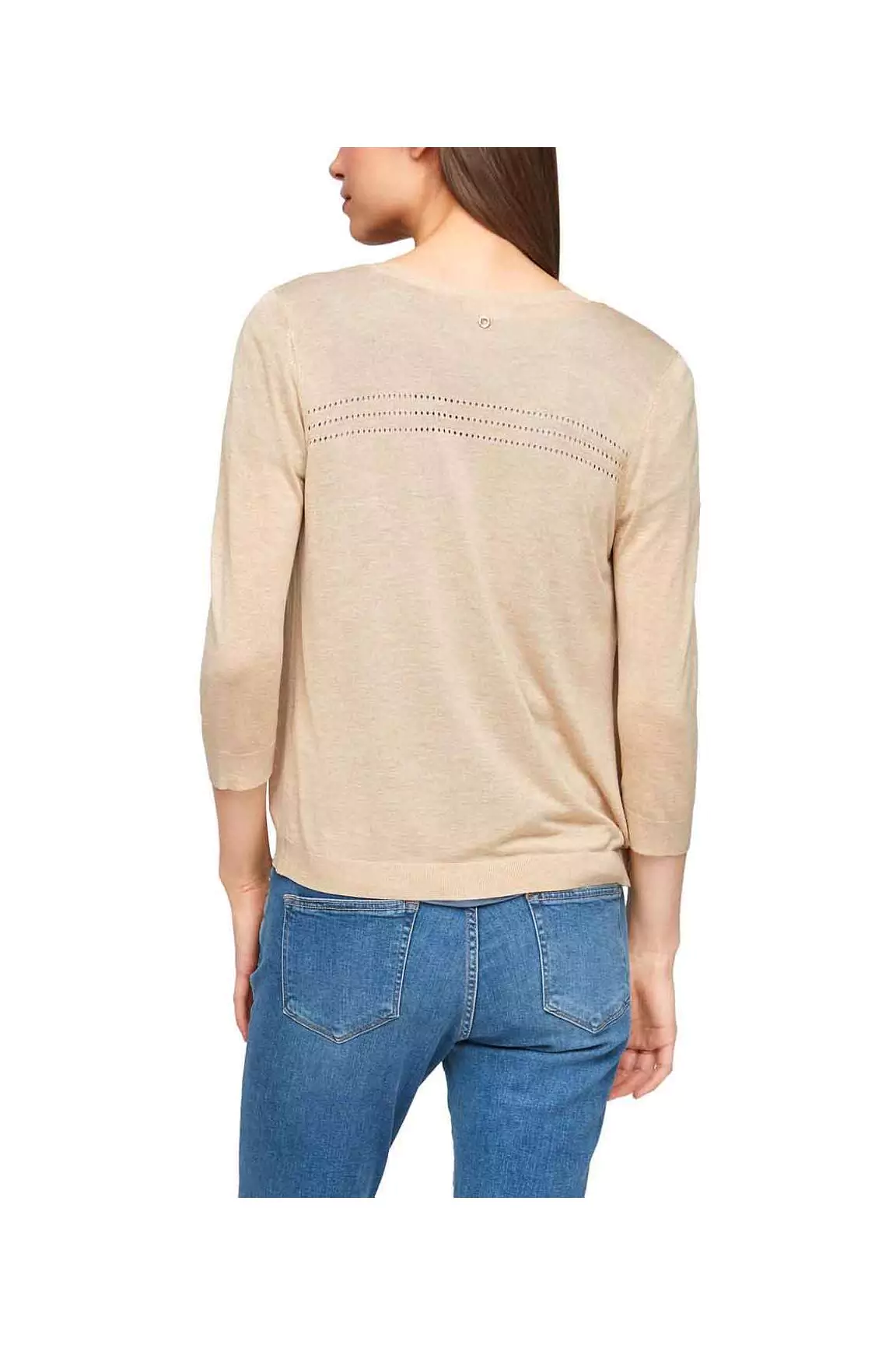 S Oliver Cardigans Femme couleur beige