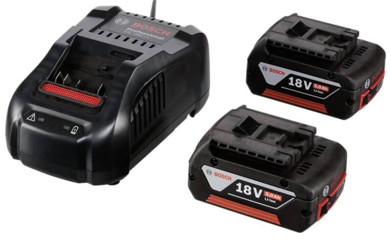 Bosch GAL 1880 CV Ladegerät   2x GBA 18V 5,0 Ah