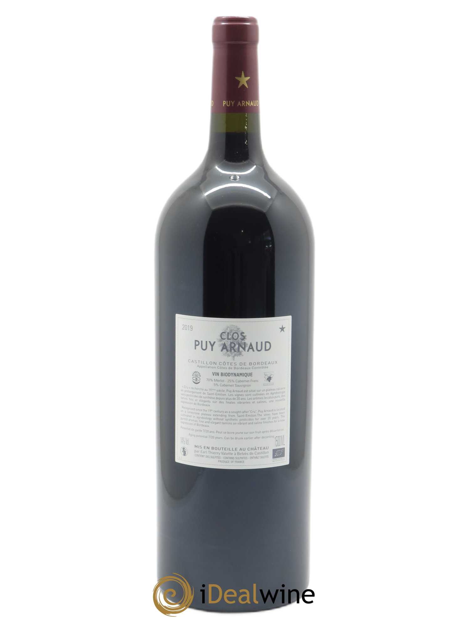 Clos Puy Arnaud  2019 - Lot de 1 Magnum
